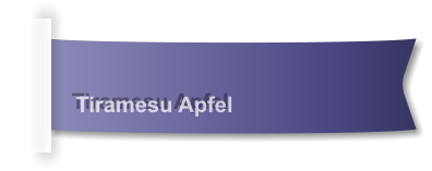 Tiramesu Apfel
